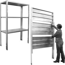 PVI - rayonnage aluminium rétractable