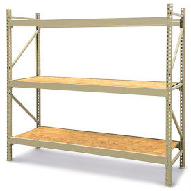 JBX 800 Wide-Span Boltless Shelving With Wood Decks