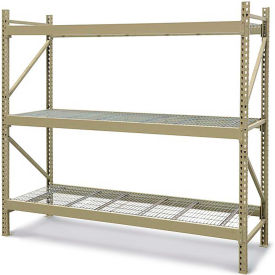 JBX 800 Wide-Span Boltless Shelving With Wire Decking