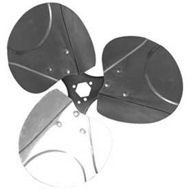 Lames de ventilateur d'air libre de trois ailes