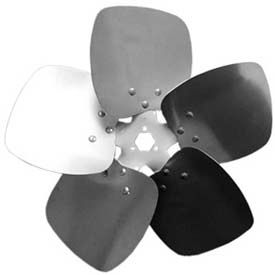 Lames de ventilateur de condensateur de cinq ailes avec hub interchangeable