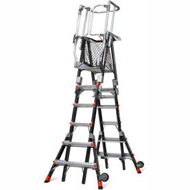Little Giant® Aerial Safety Cage Ladders