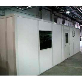 Ebtech préfabriqués modulaires inplanta bureaux - Premier vinyle vêtu, feu de classe A & SC 32 évalué (cadre aluminium)
