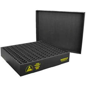 ESD In-Plant Handle Containers with Adjustable Dividers