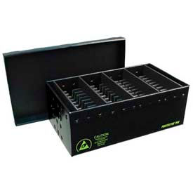 Plastek ESD In-Plant Handler Containers with Fixed Dividers