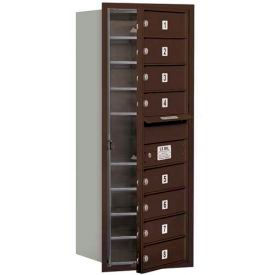 4c colonne horizontale boîtes aux lettres, chargement, USPS accès frontal