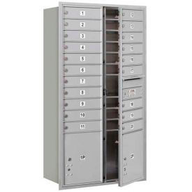 Salsbury 3700 Série 4C Chargement avant, Accès privéHorizontal Boîtes aux lettres à double colonne