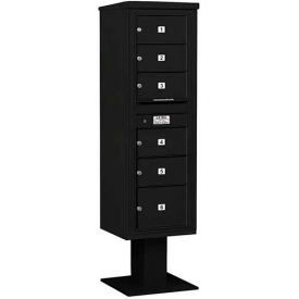 Salsbury 3400 Series 4C colonne unique Horizontal piédestal boîtes aux lettres sans parcelle casiers