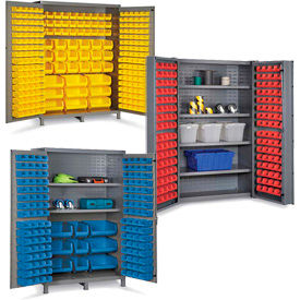 All-Welded 16 jauge Bin armoires