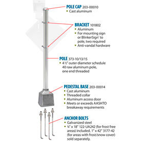 Blinker Breakaway Pole Packages