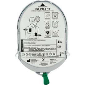 Batteries et des garnitures de rechange AED