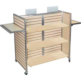 Présentoirs de laminage de slatwall
