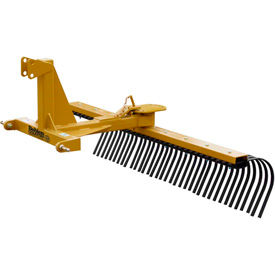 3-point tracteur Implement paysage râteaux