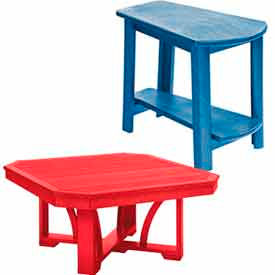 Tables d’extérieur Accent en plastique recyclé