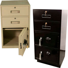 Fenco Teller Pedestal Safe Cabinet Units