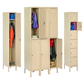 Tennsco All-Welded Heavy Duty Lockers with Latch Handle