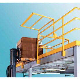 mezzanine swing gate