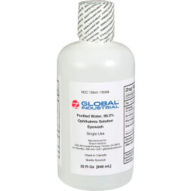 Bouteilles personnelles de lavage des yeux d’urgence