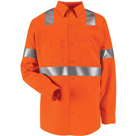 Kap® rouge renforcée & chemises de travail Salut-visibilité