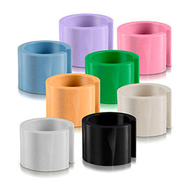Mini vêtement cintre Markerss - couleurs avec aucune impression, 100/Pack