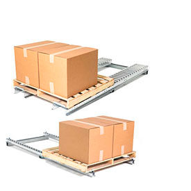 UNEX® palette piste convoyeurs de plancher en acier