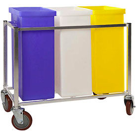 Winholt® Triple Ingredient Bin Cart