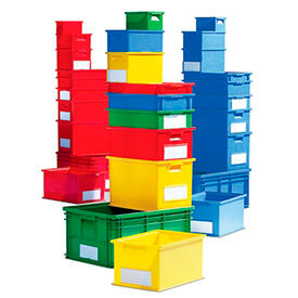 SSI-Schaefer FDA Approved Stacking Transport Containers