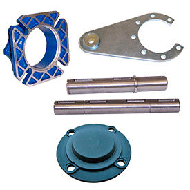 Accessoires de réducteur de vis sans fin en aluminium WWE