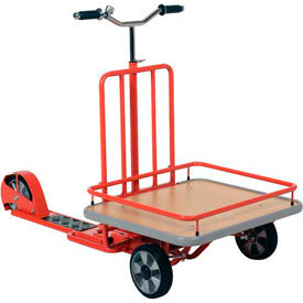 Scooter industriel avec plate-forme de cargaison