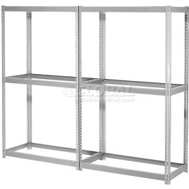 7'H Expandable Bulk Metal Storage Rack Without Deck