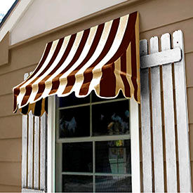 Awntech 6-3/8' W croissant en forme de stores