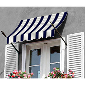 Awntech 10-3/8' W Spear bras stores avec pente du Croissant-Rouge