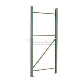 Global - Tear Drop Pallet Rack vertical cadres & accessoires