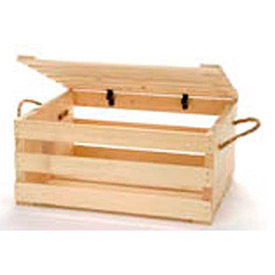 -Des caisses en bois