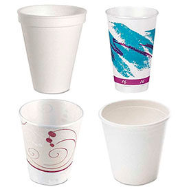 Tasses de mousse