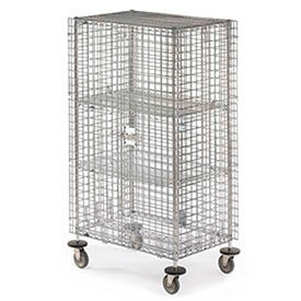 Metro® qwikSLOT ™ Wire Security Storage Trucks