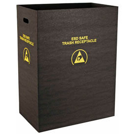 Static Dissipative Trash Receptacles