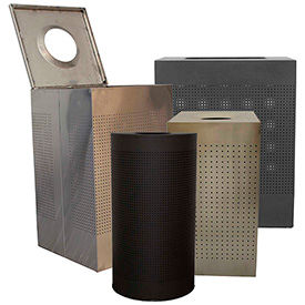 Poubelles décoratives en acier Witt