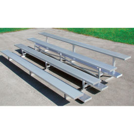 Bleachers en aluminium à faible hauteur