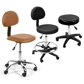 AYC - Vinyl Salon Stools