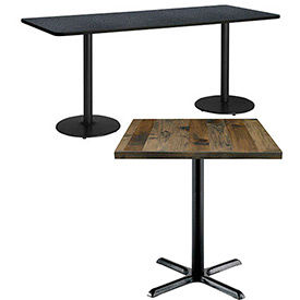 Comptoir Hauteur Lunchroom & Tables de restaurant
