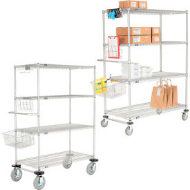 Nexel® Wire Curbside Trucks
