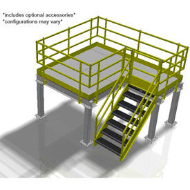 Mezzanines, Platforms & Stairs | Mezzanines & Stairs | Fold-Up ...