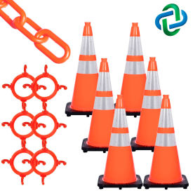Cône de signalisation chaîne M. & Kits de connexion de chaîne