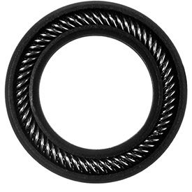 Graphite Filled PTFE Spring Energized Seals for Linear and Rotary Applications