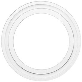 High Temperature FDA Silicone Gaskets for Quick-Clamp Tube Fittings