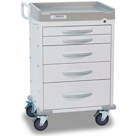 Medical Bedside Emergency Service Supply Carts Hospital Procedure