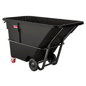 Tilt Dumping Trash Trucks, Tilting Dump Waste Carts, Truck, Tow, Refuse ...