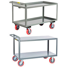 Ergonomic Steel Stock & Shelf Trucks