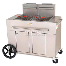 Friteuses en plein air
